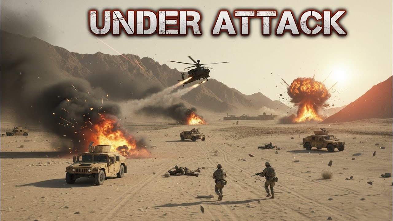 RED ZONE: FIRE AT DAWN | 8K Hollywood Action Movie 