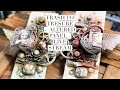 Trash to Treasure -mixed media panel - Live Stream with Finnabair