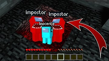 NOOB FOUND AMONG US IMPOSTORS SECRET BASE IN MINECRAFT ! SCARY 100% TROLLING ! AMV SHORT Animation