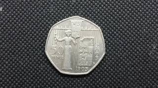 50p Coin: Suffragettes - 2003 - Untied Kingdom