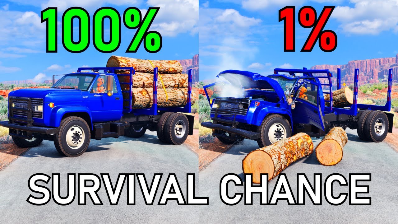 Realistic Survival Chance Crashes #46 | BeamNG.drive