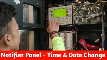 Notifier  NFS2 3030 me Time and Date Kaise Change Kare /How to Change Time & Date Notifier NFS2 3030