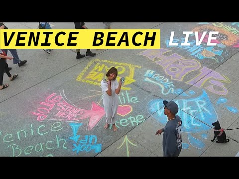 Видео: 🔴 Прямой эфир · Лос Анджелес, США · Пляж Venice
