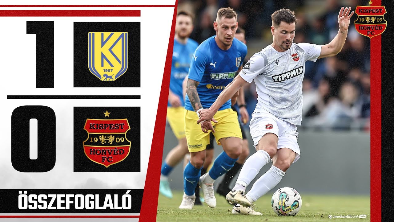 Kazincbarcika–Honvéd 1–0 – összefoglaló