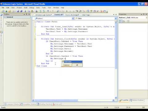Advance Login System in Visual Basic 2008