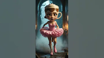 كابتشينو باليرينا كابشينو الذكاءالإصطناعي تحريك Cartoon Comedy Funny 