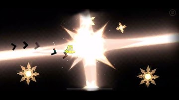 Logic, geometry dash level, Hard difficulty (no coins)