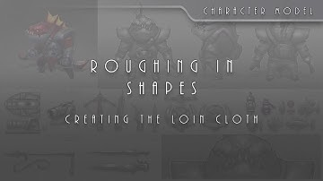 Box Modeling A Character In Maya 009 Roughing Out Part 06 Loin Cloth