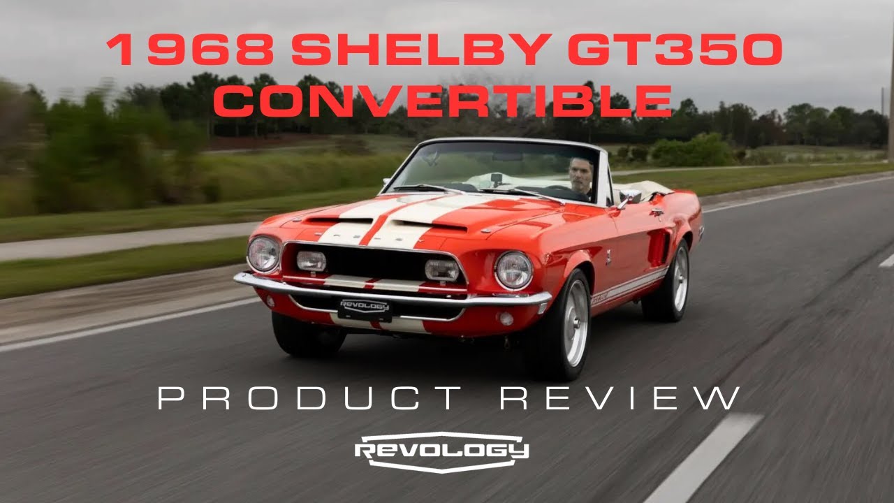 Кабриолет Shelby GT350 1968 года от Revology | Единственный в своем роде