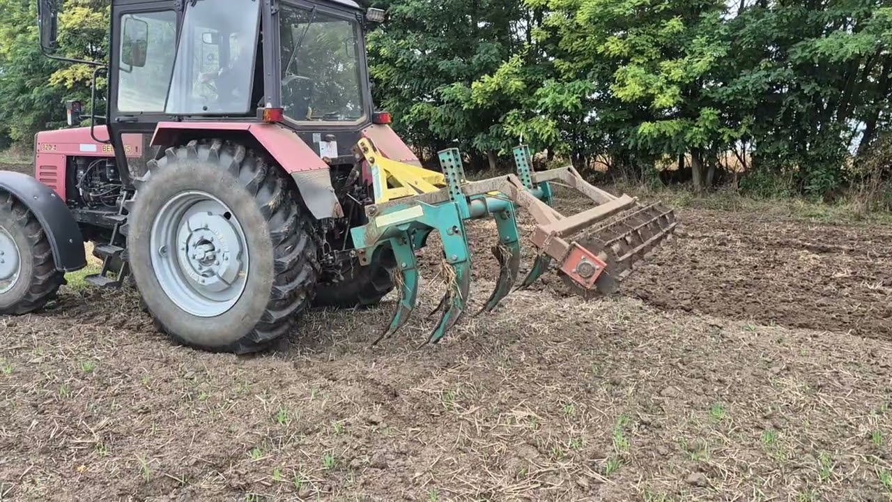 Mtz 820.4 Agromerkur 5 kés 35 cm mélyen 6 km/h