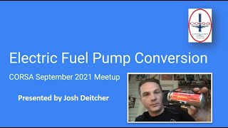 Electric Fuel Pumps:  Corsa Meet Up September 2021 screenshot 4