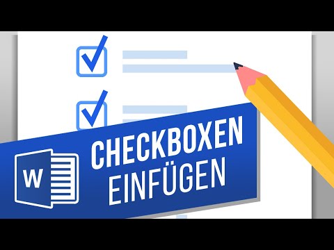 Checkbox zum analogen Abhaken einfügen | Checkbox zum digitalen Abhaken erstellen