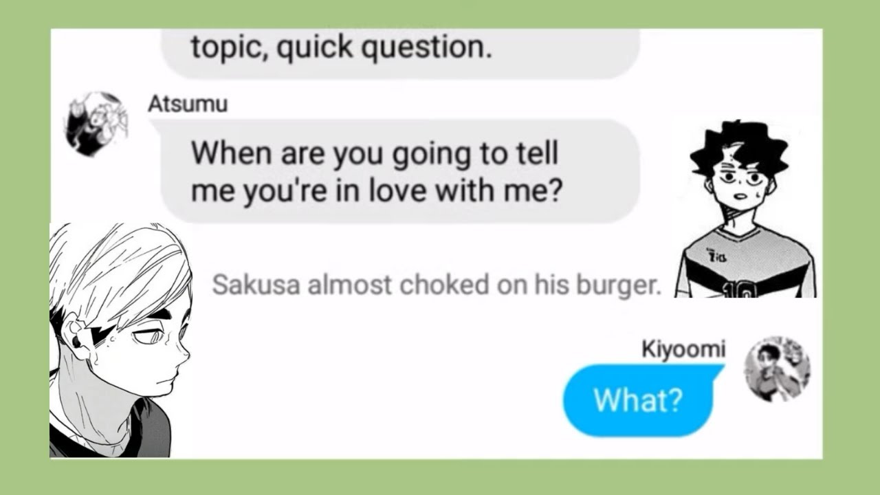 Sakusa and atsumu are locked up after practice!!! SakuAtsu [Haikyuu!! Text Story]