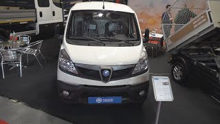 Piaggio Porter NP6 Fassi Crane Three-Way Tipper Truck (2025) Exterior Walkaround