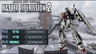 Gundam Battle Operation 2: Level 3 Tristan (Post Buff).