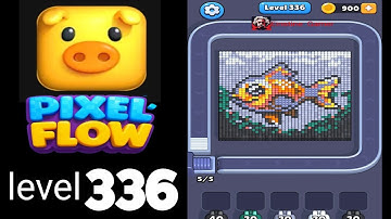 Pixelflow level 336 fish Guide Walkthrough Solution
