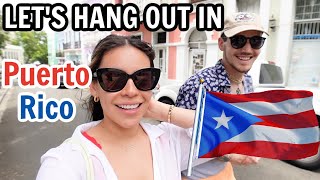 Let&#39;s hang out in Puerto Rico 🌴 TRAVEL VLOG 2022