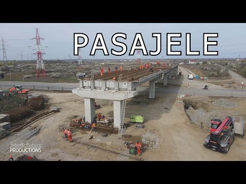 PASAJELE de pe CENTURA SUD Timișoara - Stadiu lucrări 16.03.2024 #umb