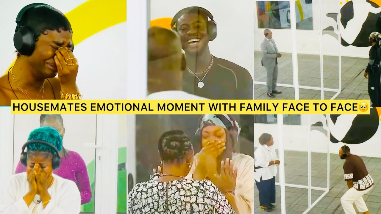 ДЭДЕ, КОИН, КОЛА, ИМИСИ В СЛЕЗАХ, ВСТРЕЧАЯСЬ С СЕМЬЕЙ ЛИЦОМ К ЛИЦУ🥹 BBNAIJA СЕЗОН 10 BBNAIJA