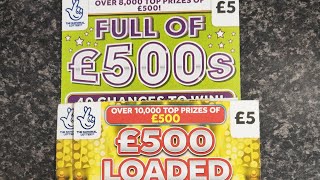 mix £5 scratch cards £15 in play