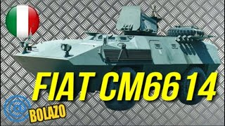 ☢️FIAT CM6614: Italy's Armored Personnel Carrier - FIAT CM6614: armored car from Italy☢️