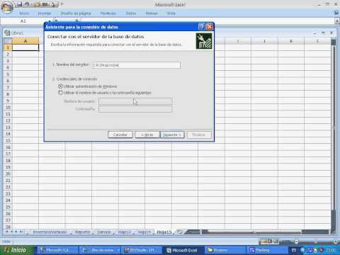 exportar datos de sql server a excel