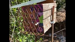 Bee Condos for Highland Vistas Community Garden by Modest Maker 57 views 2 weeks ago 1 minute, 9 seconds