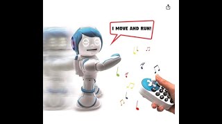 Kid - Educational and Bilingual English/Spanish Robot - Walking Talking Dancing Singing Toy