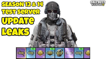 SEASON 13 HUGE Battle Pass Character Weapon Maps Leaks CODM | Cod Mobile S13 Leaks | CODM S13 Leaks