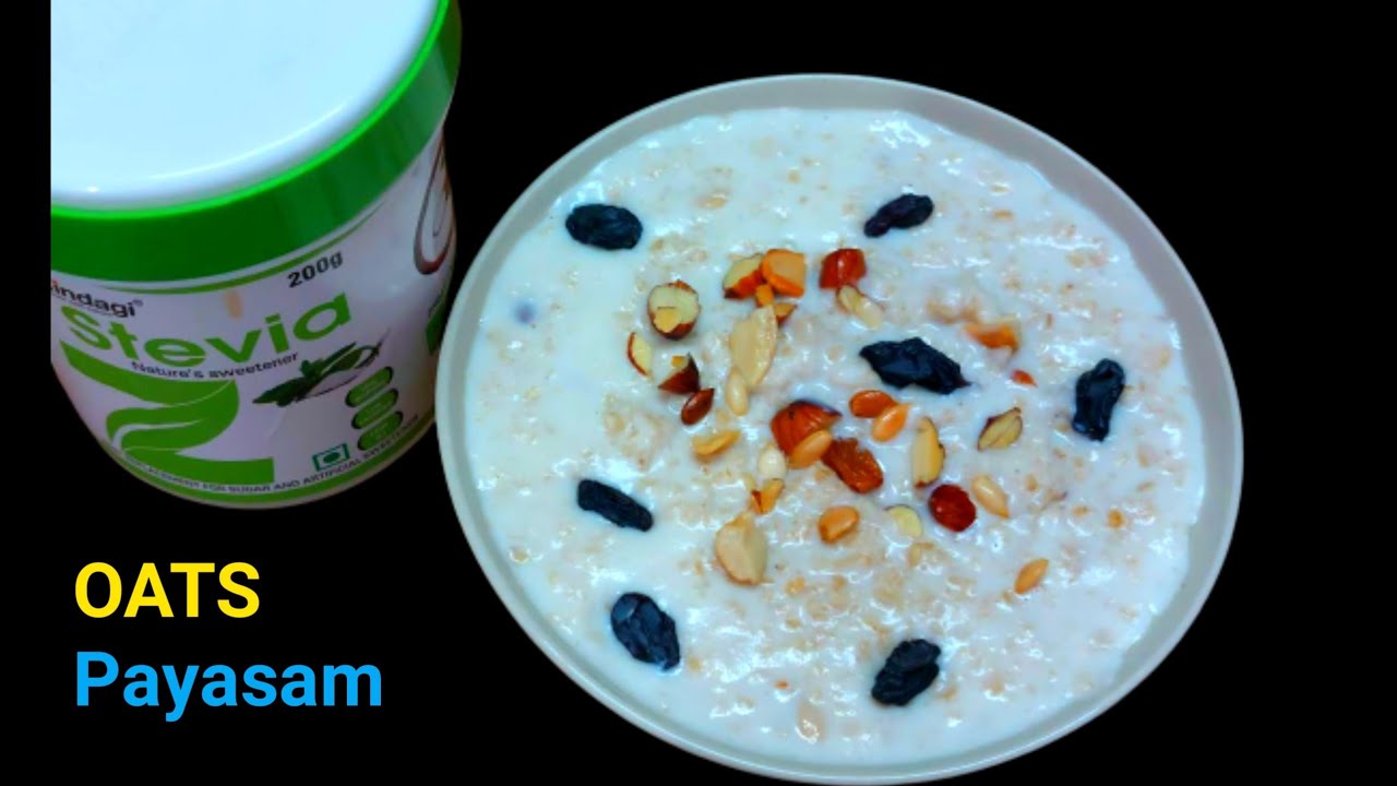 Oats Kheer Recipe with Zindagi Stevia Sugar Free Low calorie Oats