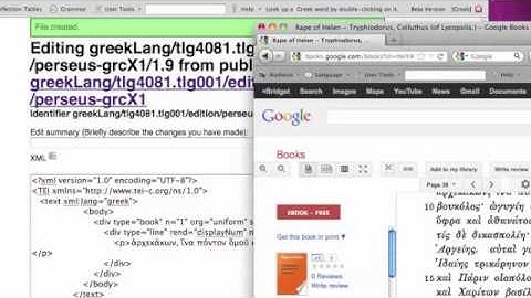 Perseus Edit Workflow