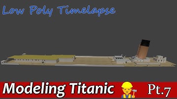 Blender Titanic Modeling Tutorial Pt 7
