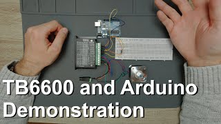 TB6600 and Arduino  Wiring and demonstration
