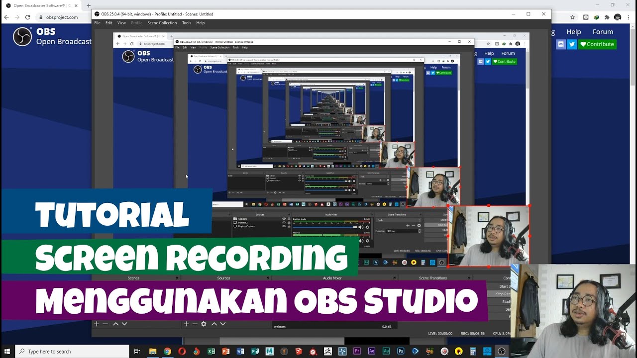 obs studio record screen obs studio record screen