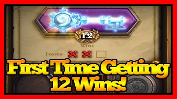 Hearthstone: My First Time Getting 12 Wins! (Arena)