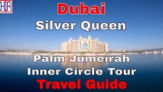 Palm Jumeirah Inner Circle Tour by Boat (Silver Queen) 🇦🇪 | Dubai Travel Guide - Episode# 12