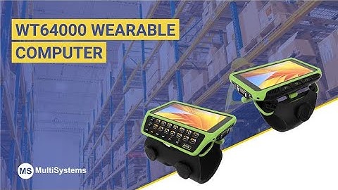 WT6400 Wearable Computer | MultiSystems