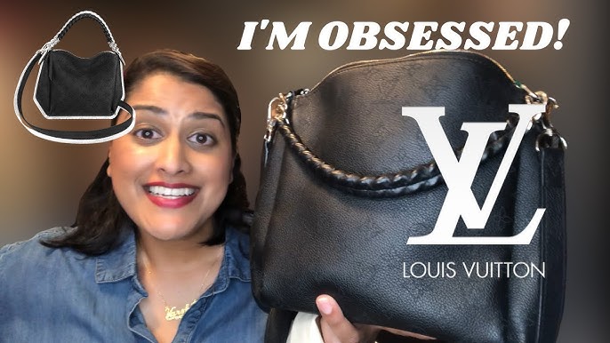 LUXURY* Louis Vuitton Handbag, 'Carmel' in Mahina Leather