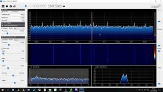 Airspy/Spyverter - NDB DX - PN 360 - Port Menier/Ile Anticosti, Quebec, Canada