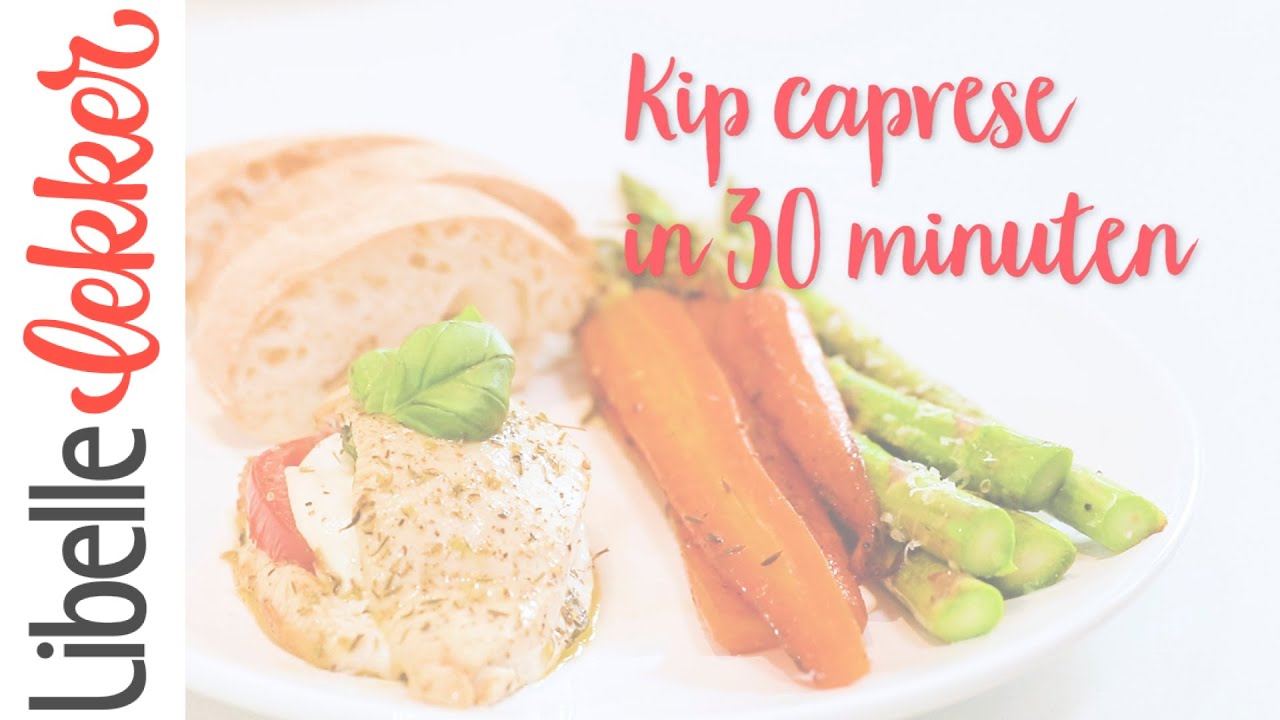 Klaar in 30 minuten: redactrice Natalie maakt kip caprese met jonge wortelen en groene asperges