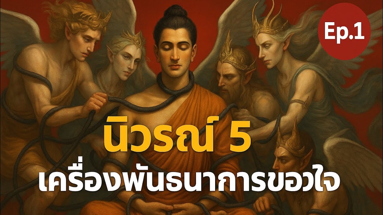 นิวรณ์ 5 อุปสรรคของนักปฏิบัติธรรม ที่ต้องรู้จักและละให้ได้ Ep1.