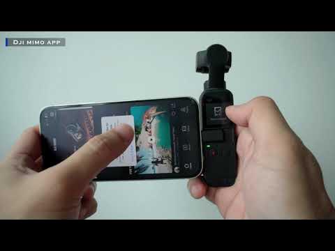 How to use Mimo App DJI Pocket 2 - YouTube