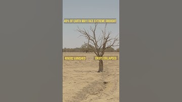 2050 Mega-Drought Warning Scientists Say Could Destroy Crops!  #motivation #nature #water