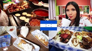 Comiendo Comida Callejera En Honduras ️ trying street food ? ok Bessy