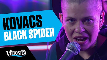 Kovacs met nieuwe single Black Spider // Live bij Giel