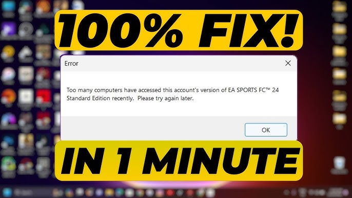 I already login using PC but still can't open companion, any solution? :  r/EASportsFC