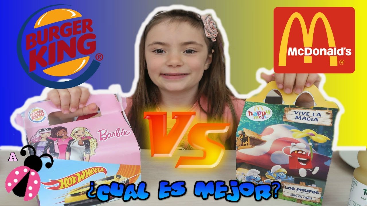 Mc Donalds vs Burger King Happy Meal vs Diver King YouTube