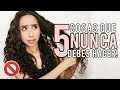 ERRORES DE CABELLO RIZADO QUE DEBERÍAS CONOCER! | CÓMO CUIDAR TU CABELLO!