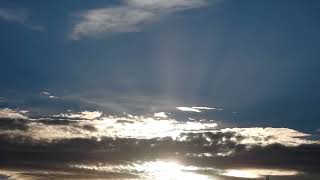 August 22, 2026 time lapse sunset with clouds moving north in Surprise Arizona