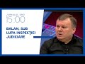 Balan, sub lupa inspecției judiciare